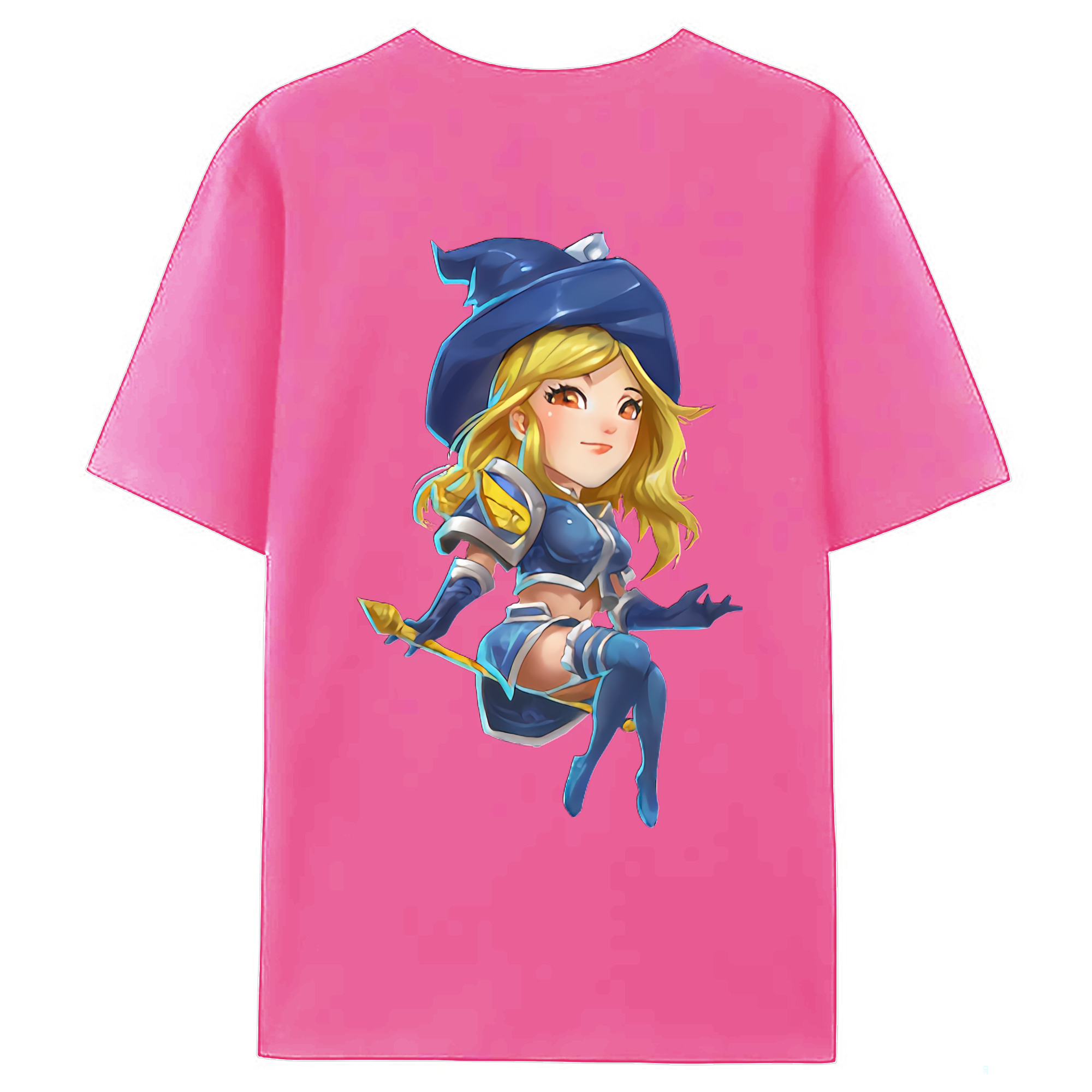 （画像用） リーグ・オブ・レジェンド League of Legends LOL レディース半袖Tシャツ(バックプリント)